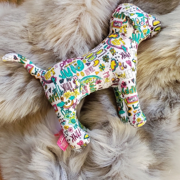 PINK VICTORIA'S SECRET Graphic Dog (EUC) - Picture 5 of 5